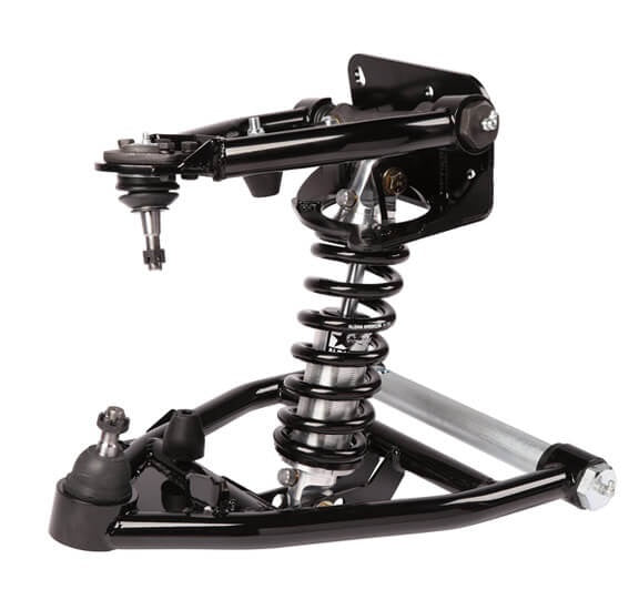 FRONT DOUBLE ADJUSTABLE COILOVER & ARMS,BBC,63-87 C10 USING 73-87 BJ