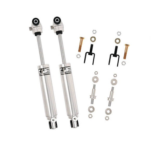 SHOCK SET,REAR,TRACKLINE,DOUBLE ADJUSTABLE,55-57 CHEVY,BEL AIR,NOMAD,150,210