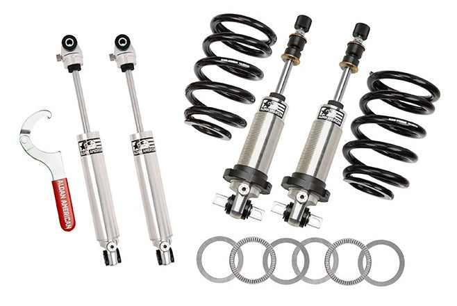 FRONT COILOVER & REAR SHOCK KIT,ADJUSTABLE,88-98 C1500 TRUCKS,BBC