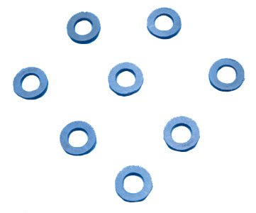 NYLON BOWL SCREW GASKETS,(8)