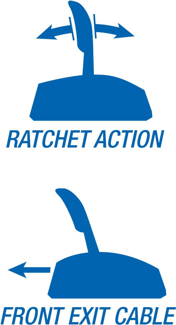 AUTOMATIC PRO RATCHET SHIFTER,3&4 SPD,CF