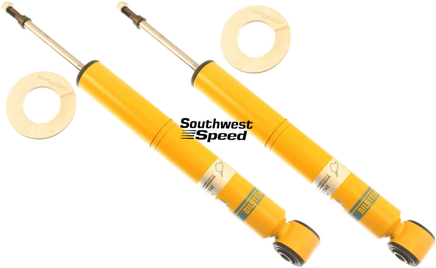 BILSTEIN SHOCK ABSORBER SET,1995-2000 LEXUS LS400,B6 PERFORMANCE,46MM,GAS