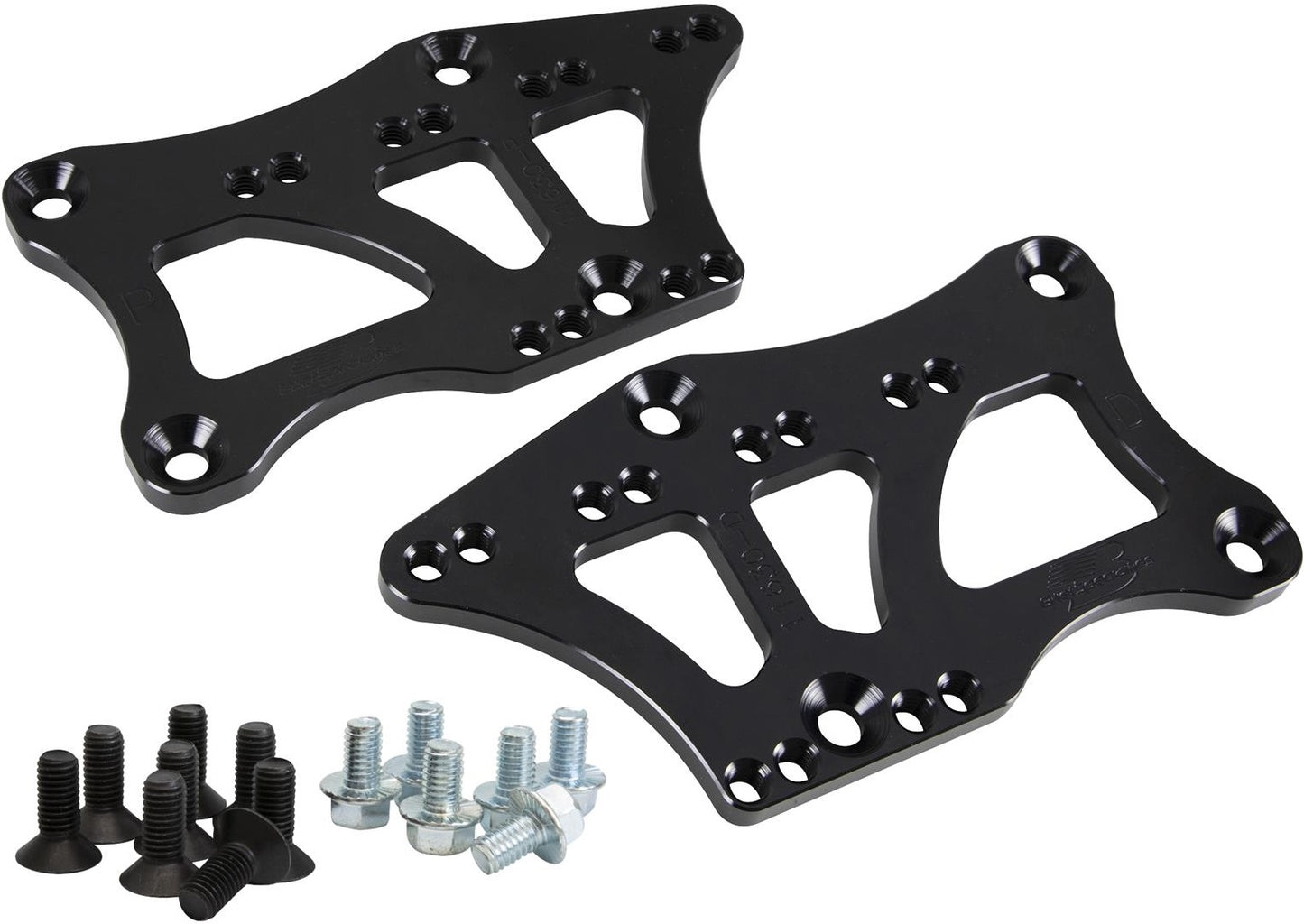 ENGINE ADAPTER,LT GEN V>SBC,BLACK ANODIZ