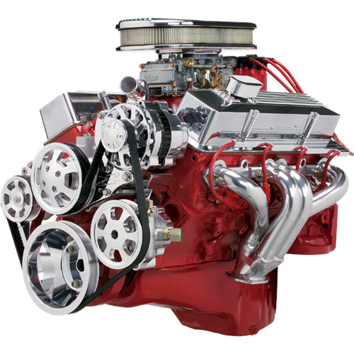 SBC,SERPENTINE KIT,POL,ALT/PS/WP