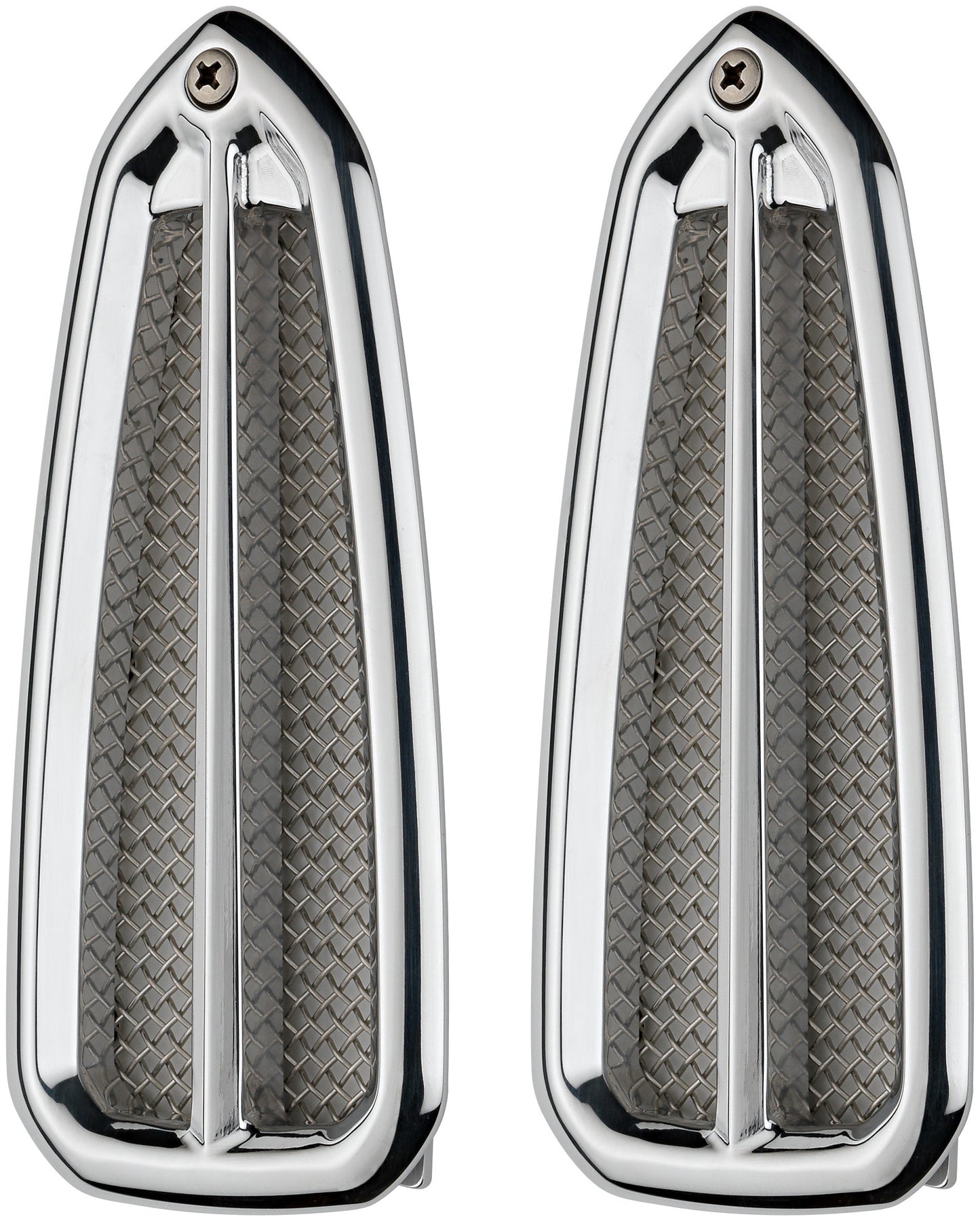 DOOR JAM VENTS,68-69 CAMARO,POLISHED