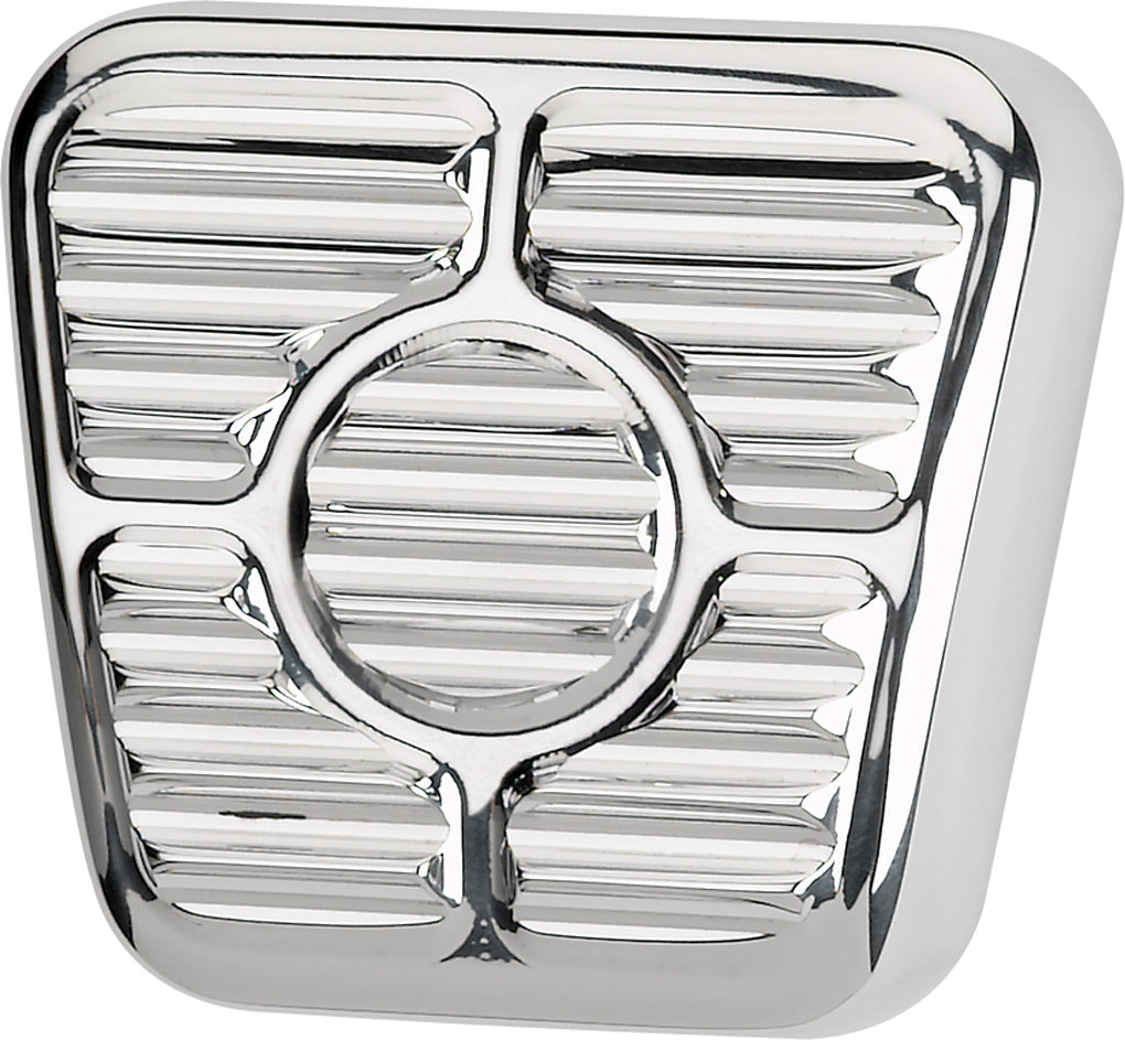 E-BRAKE PEDAL PAD,58-64 IMPALA,POLISHED