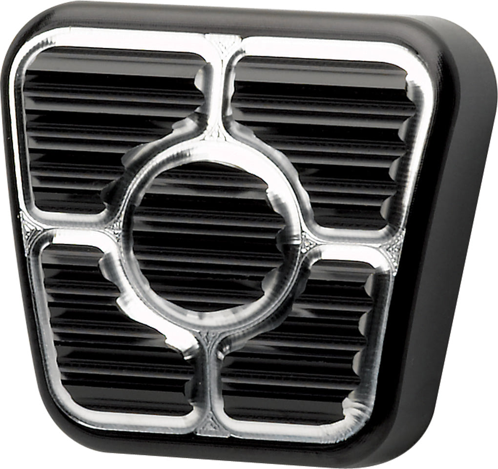 E-BRAKE PEDAL PAD,58-64 IMPALA,BLACK