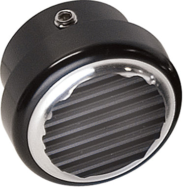 DIMMER SWITCH COVER,55-57 CHEVY,RIB,BLACK