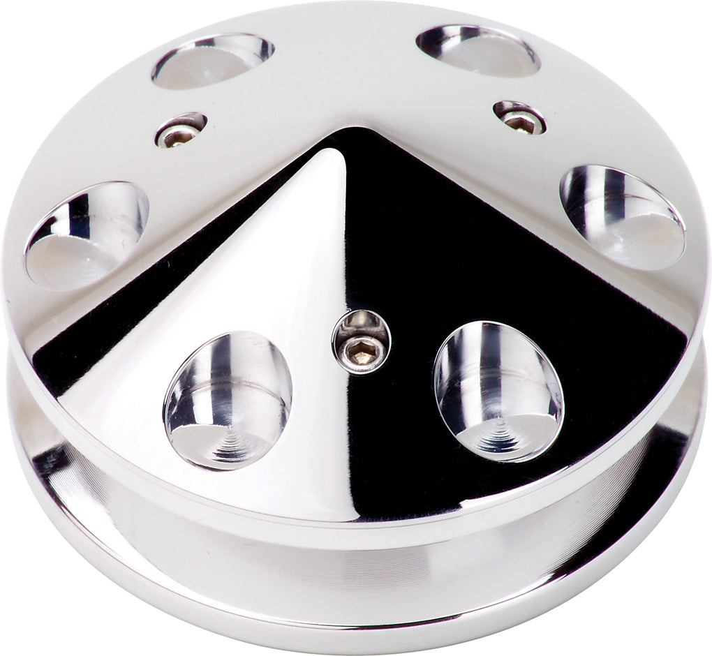 ALTERNATOR PULLEY,V-BELT,2.5,POLISHED,BILLET