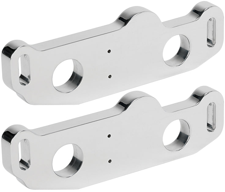HOOD HINGE SPACERS,66-67 NOVA,POLISHED