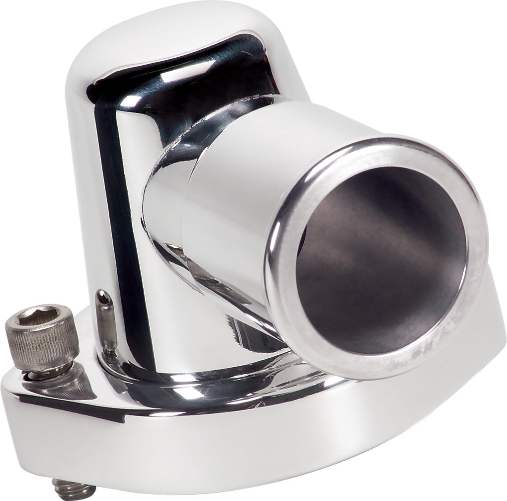 THERMOSTAT HOUSING,BBF,90 DEGREE,SWIVEL,POLISHED