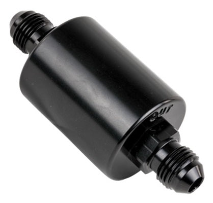 FUEL FILTER,INLINE,-6AN,BLACK
