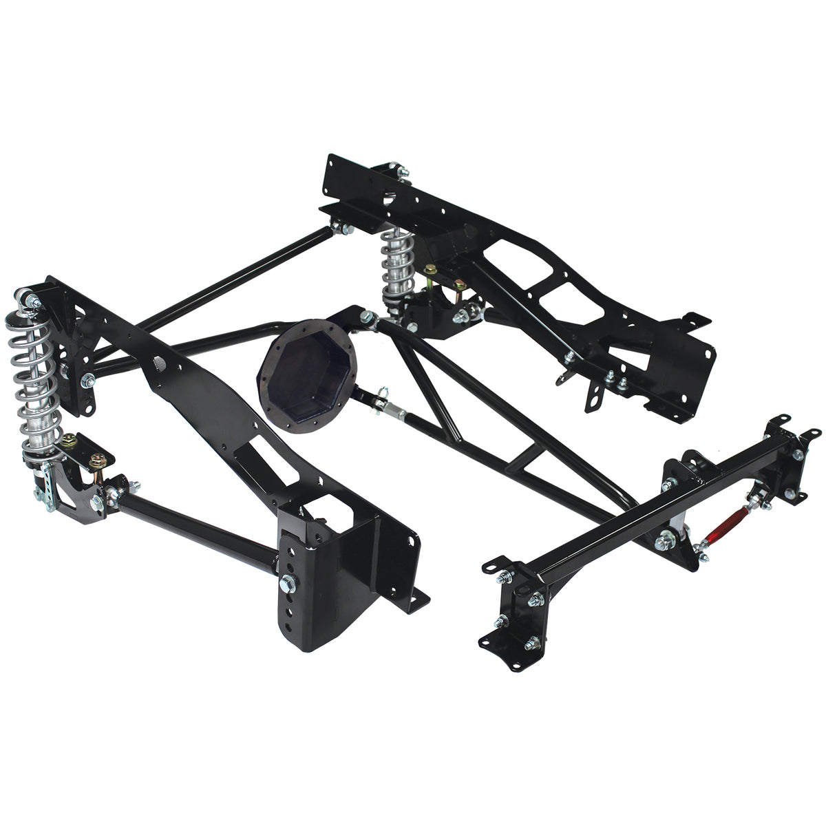 REAR SUSPENSION,MED,D-ADJ,GM 10 BOLT,73-87 C10,DBL ADJUST,200 LB SPRINGS