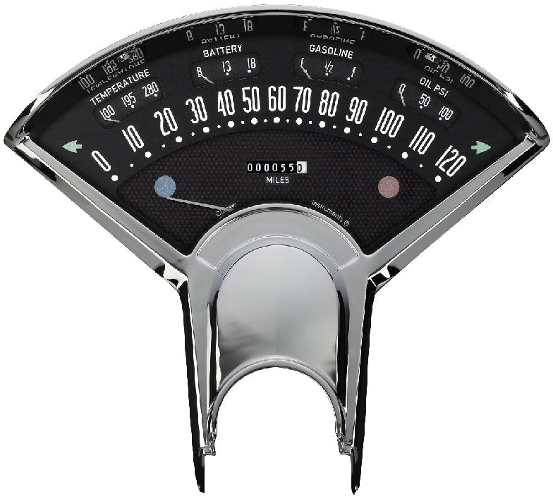 BEL ERA III PACKAGE,BLACK,1955-56 CHEVY,LS SENDERS