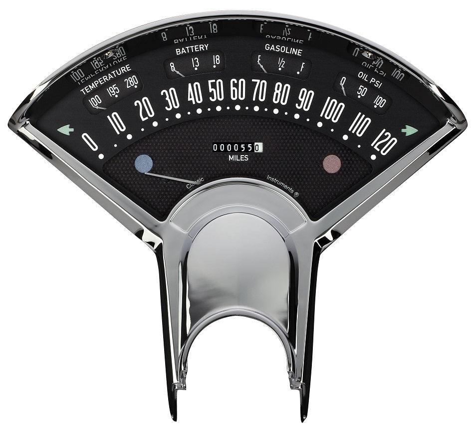 BEL ERA III PACKAGE,BLACK,1955-1956 CHEVY