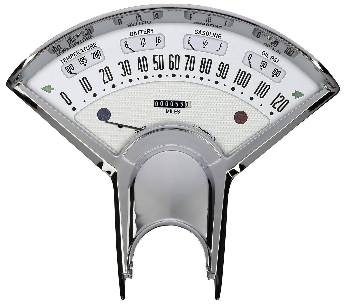 BEL ERA III PACKAGE,WHITE,1955-1956 CHEVY,LS SENDERS