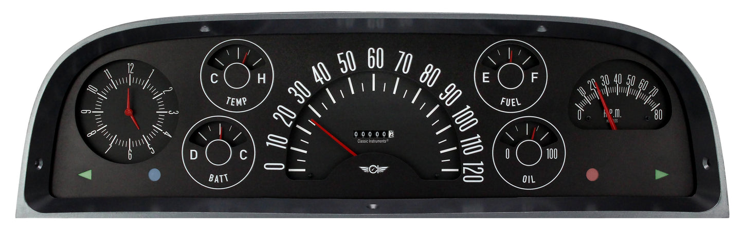 CLASSIC TRUCK PACKAGE,BLACK,1960-1963 CHEVY TRUCK