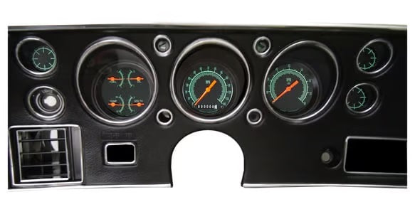 G-STOCK 3 GAUGE SET,70-72 CHEVELLE