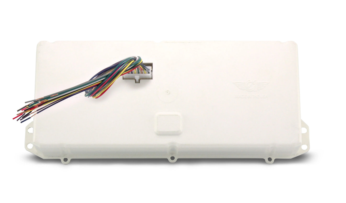 GAUGE PACKAGE,DIRECT FIT,ALL ELECTRIC,FORD TRUCK 1973-79 BLACK