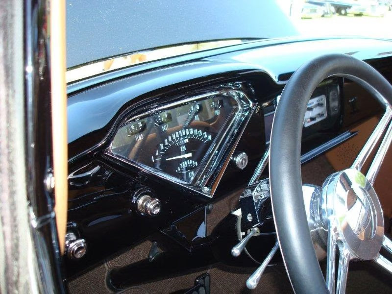 HOT ROD TACH FORCE PACKAGE,BLACK,55-59 CHEVY TRUCK,LS SENDERS