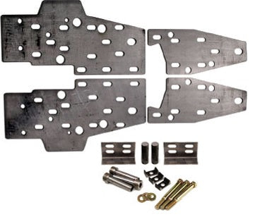 STEERING BOX & IDLER ARM PLATE KIT,XJ/MJ