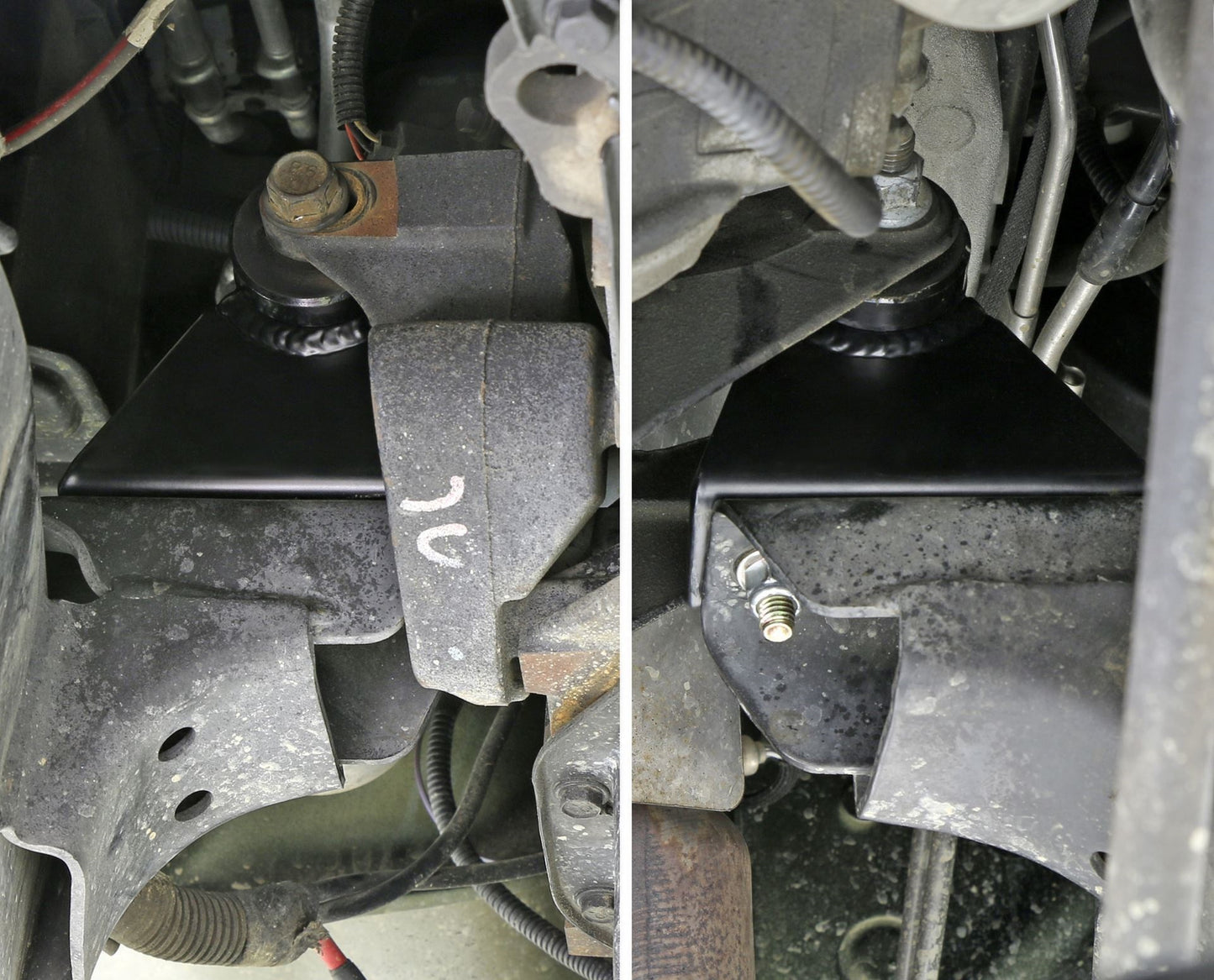 MOTOR MOUNTS,1" LIFT,87-06 TJ/LJ/YJ,4.0L