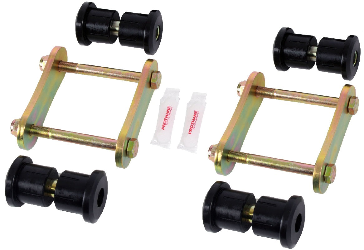LEAF SPRING SHACKLE KIT,W/BUSHINGS,64-70 MUSTANG