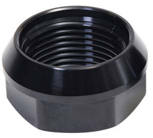 AXLE NUT,31 SPLINE,ALUM,RIGHT THREAD,MIDGET