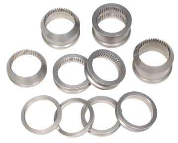 AXLE SPACER KIT,10 PC,ALUM,42 SPLINE,HARD ANODIZED