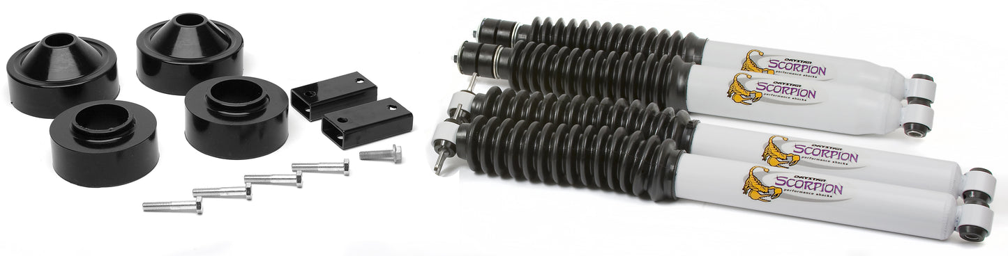 LIFT KIT W/SHOCKS,1.75,07-18 WRANGLER JK