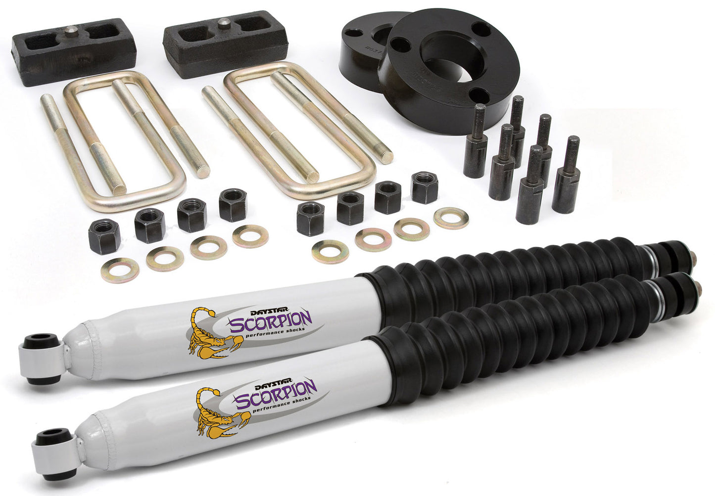 LIFT KIT W/REAR SHOCKS,2",05-23 TACOMA