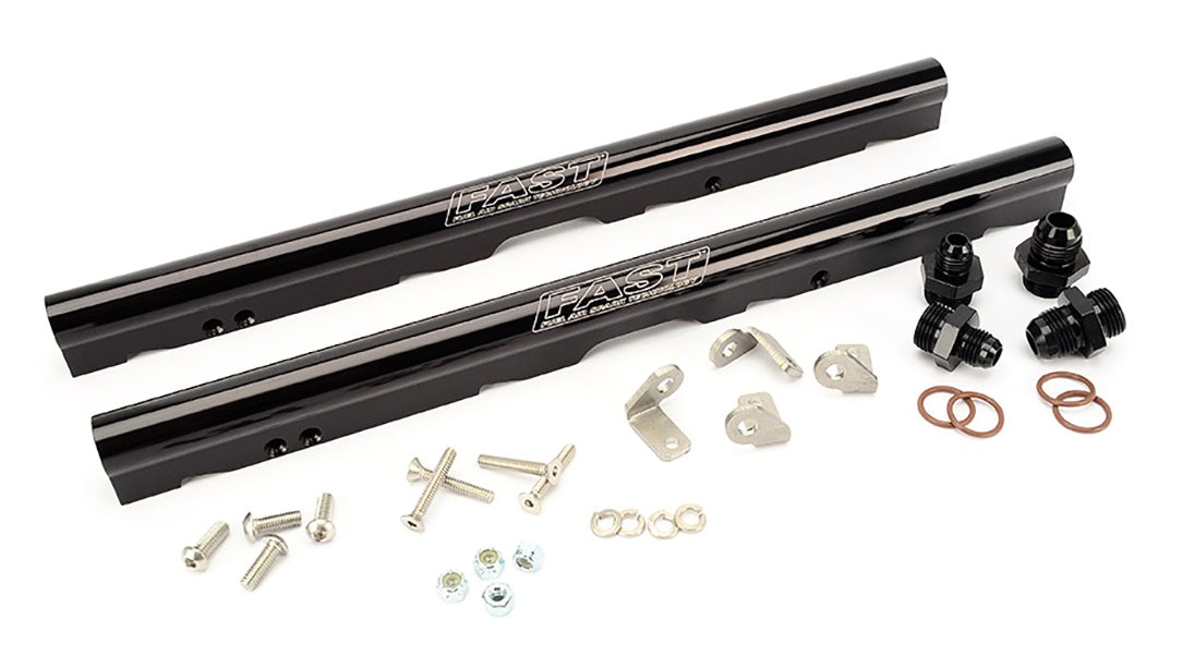 FAST LSXR BILLET FUEL RAIL KIT,LS1/LS6,BLACK
