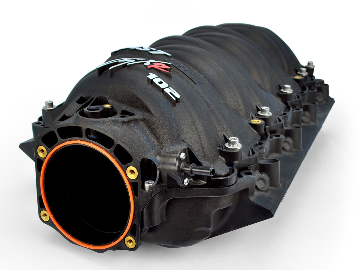 LSXR MANIFOLD, 102MM GENIII LS 1/LS2/LS6 BLACK