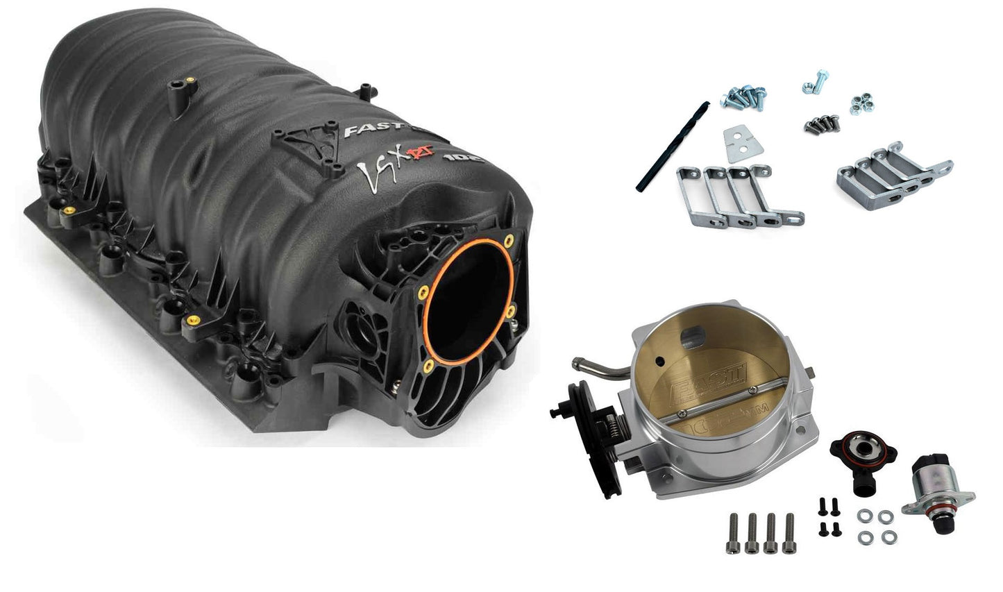 LSXRT 99-02 TRUCK INTAKE KIT,USES OEM RAILS,102MM MECH THROTTLE BODY