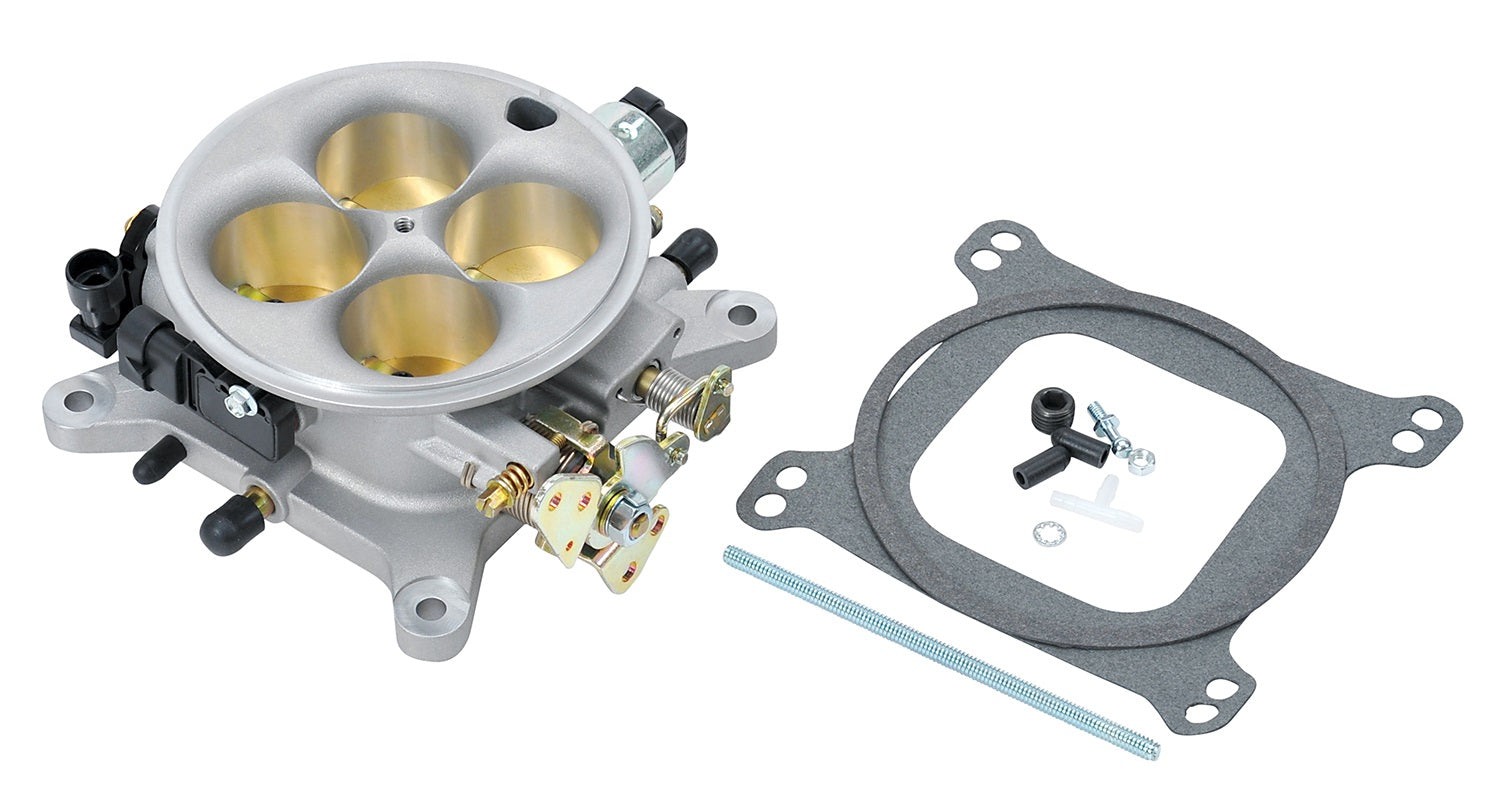 2" Aluminum 4-Barrel Carburetor Spacer Kit – Open Design For Holley / Edelbrock