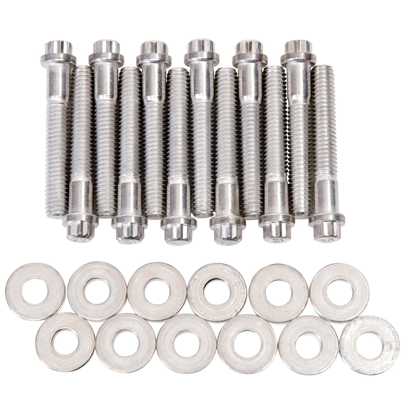 INTAKE MANIFOLD BOLT SET,SMALL BLOCK FORD 260-302,CADMIUM PLATED