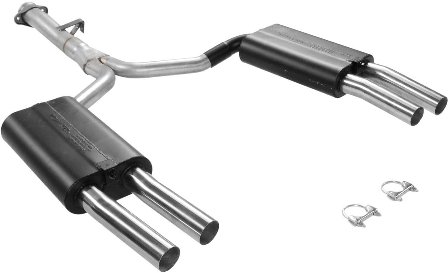 CAT-BACK EXHAUST,FII,86-90 CORVETTE,5.7L