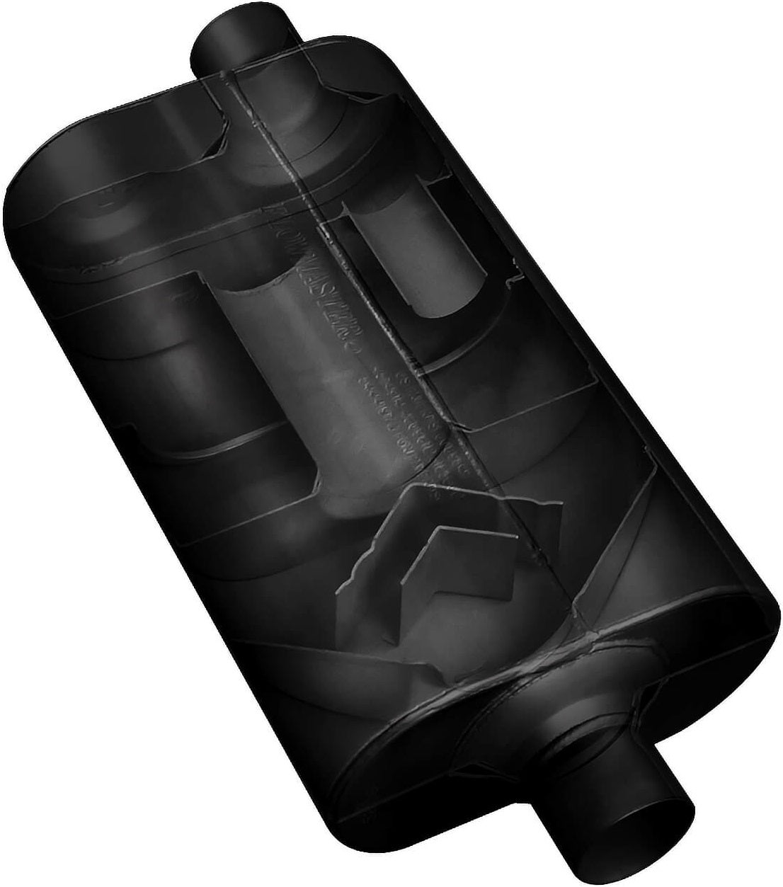 SUPER 50 MUFFLER,2.25 DUAL IN/3" CEN OUT