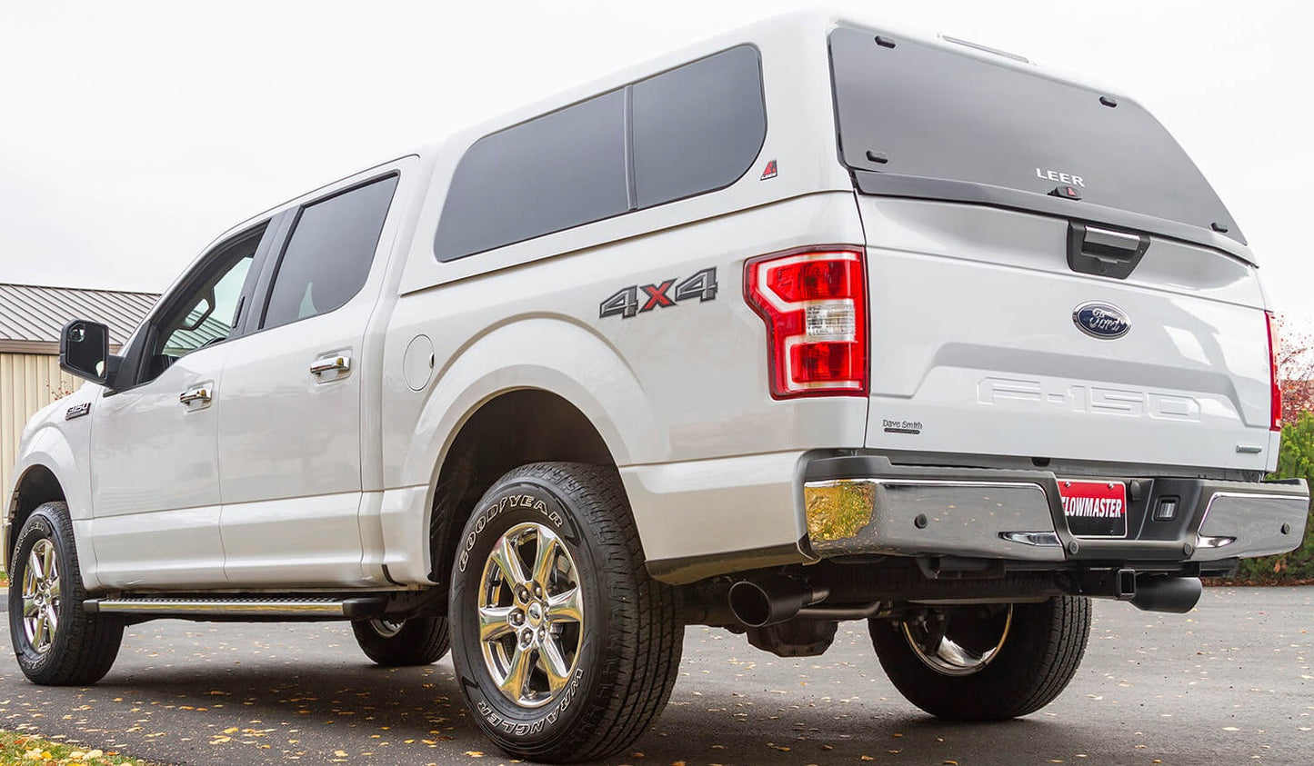 CAT-BACK EXHAUST,15-20 FORD F-150,DOS