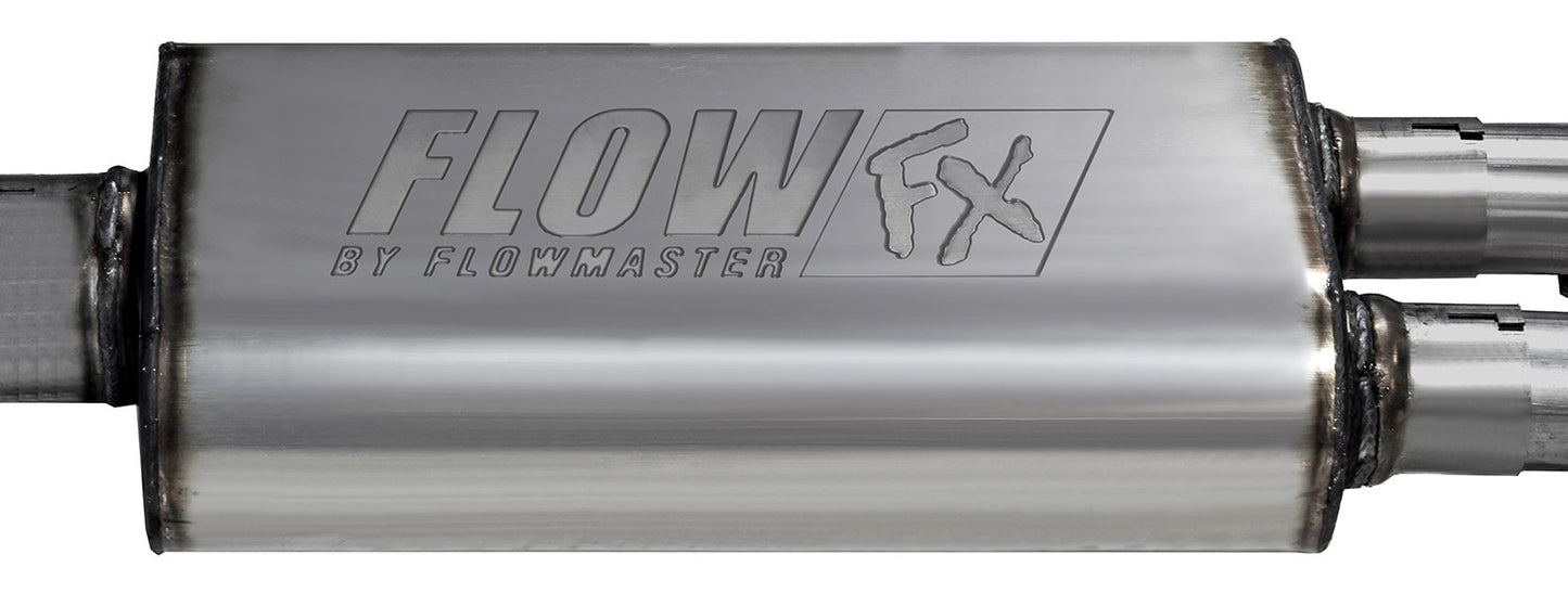 FLOWFX CAT-BACK EXHAUST,DOS,11-18 GM 1500,6.2L