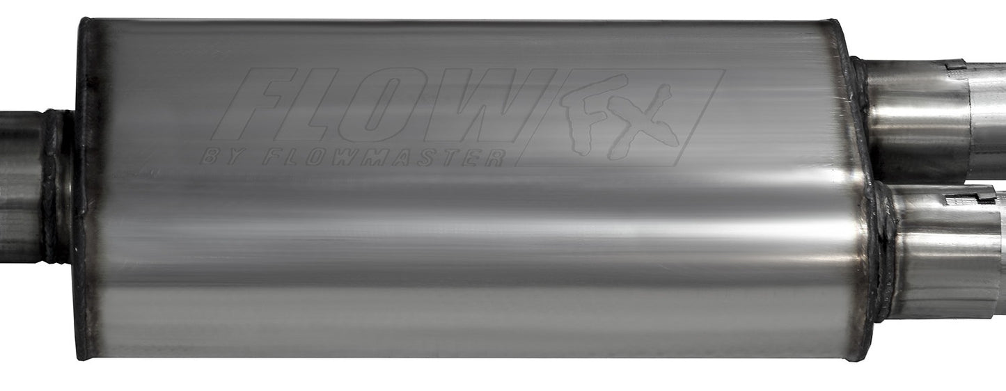 FLOWFX CAT-BACK EXHAUST,DOS,20-22 GM 2500HD,3500HD,6.6L