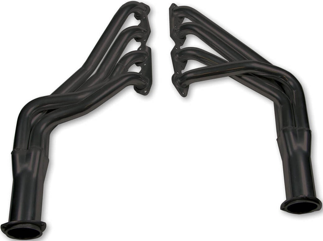 HEADER,BBC,65-70 IMPALA,LONG,3 1/2,BLACK