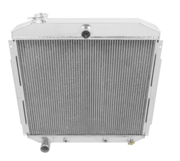 RADIATOR,ALUM,2 ROW,53-56 FORD TRUCK