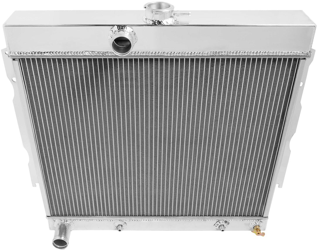 RADIATOR,ALUM,4 ROW,66-69 MOPAR,22" WIDE