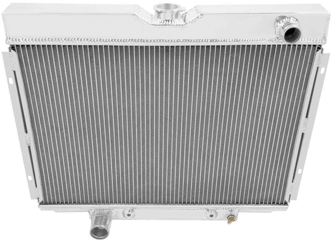 RADIATOR,ALUM,4 ROW,67-70 FORD,V-8