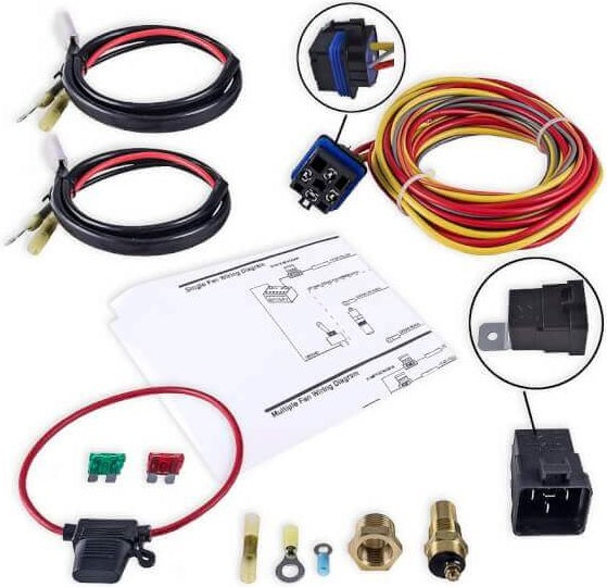 RELAY KIT,ELECTRIC FAN,ON@185,OFF@170