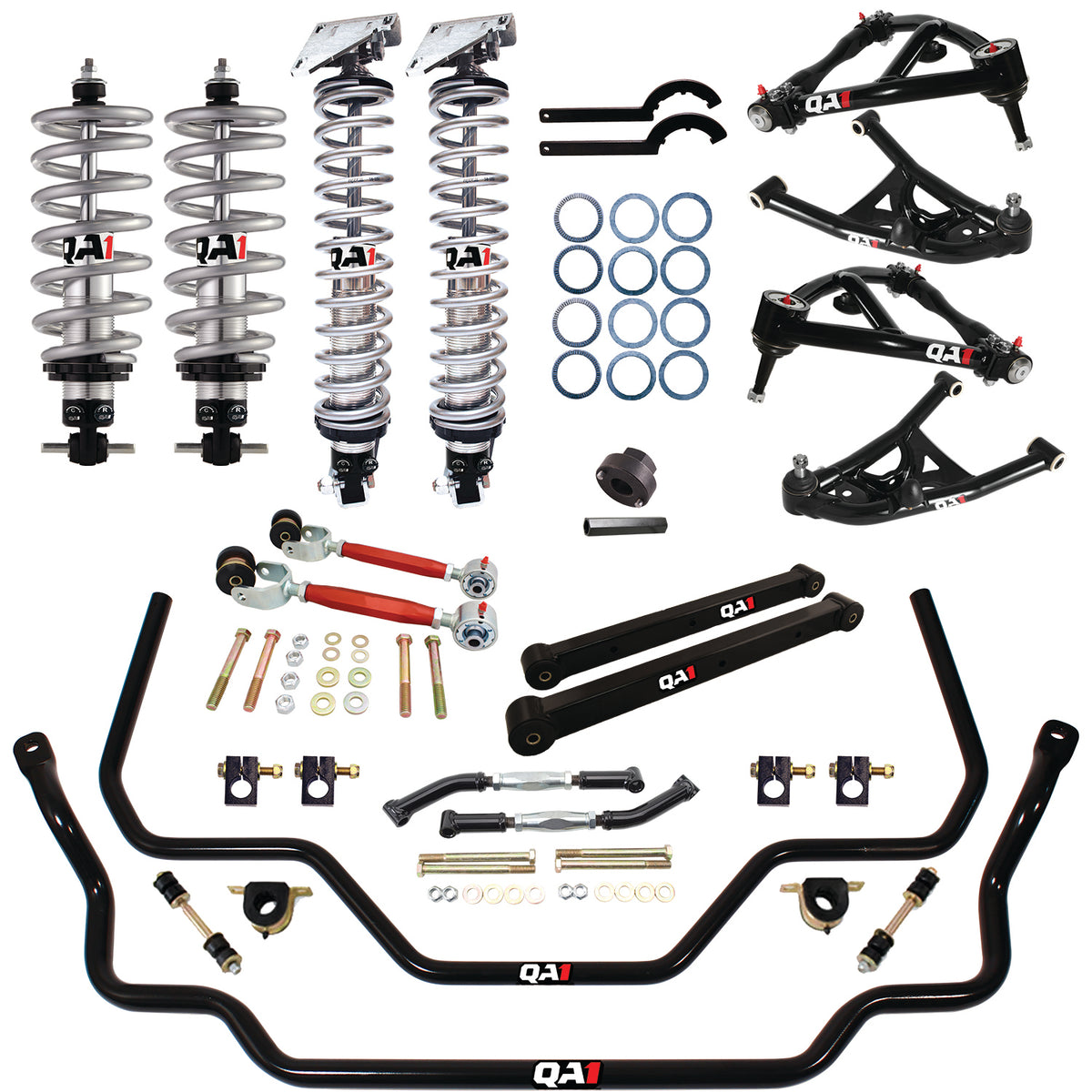 HANDLING KIT 2.0,LEVEL 2,GM A-BODY,68-72 GM A-BODY,W/ SHOCKS