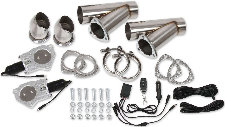 EXHAUST CUT-OUTS,ELECTRIC,DUAL,3