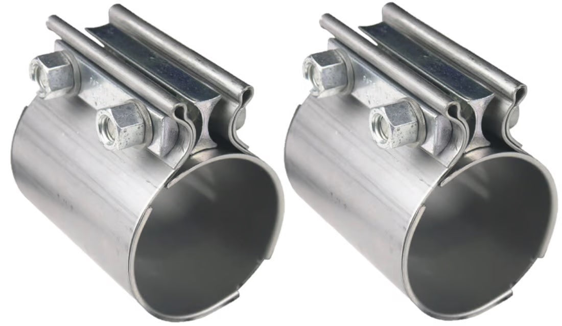 EXHAUST COUPLERS,2 1/2",CLAMP TYPE