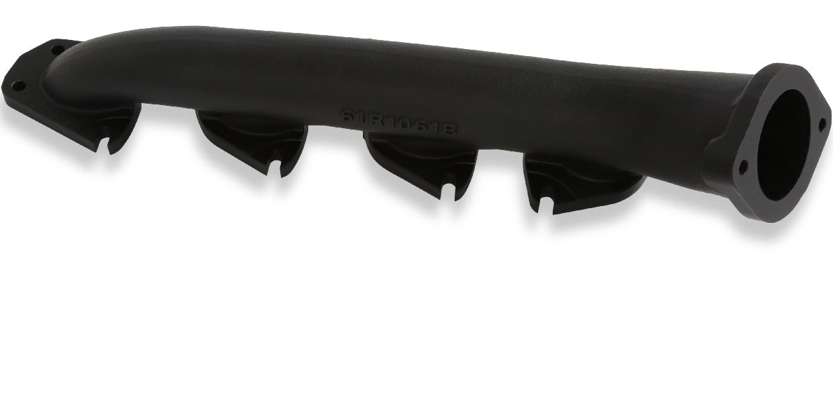 EXHAUST MANIFOLDS,HEMI SWAP,2 1/2 OUTLET,BLACK CERAMIC COATING